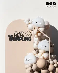 21" Dumpling Bao Jumbo Non-Foil Balloon 21" Dumpling Bao Jumbo Non-Foil Balloon