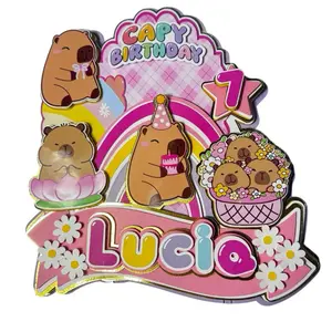 CAKE TOPPER CAPYBARA