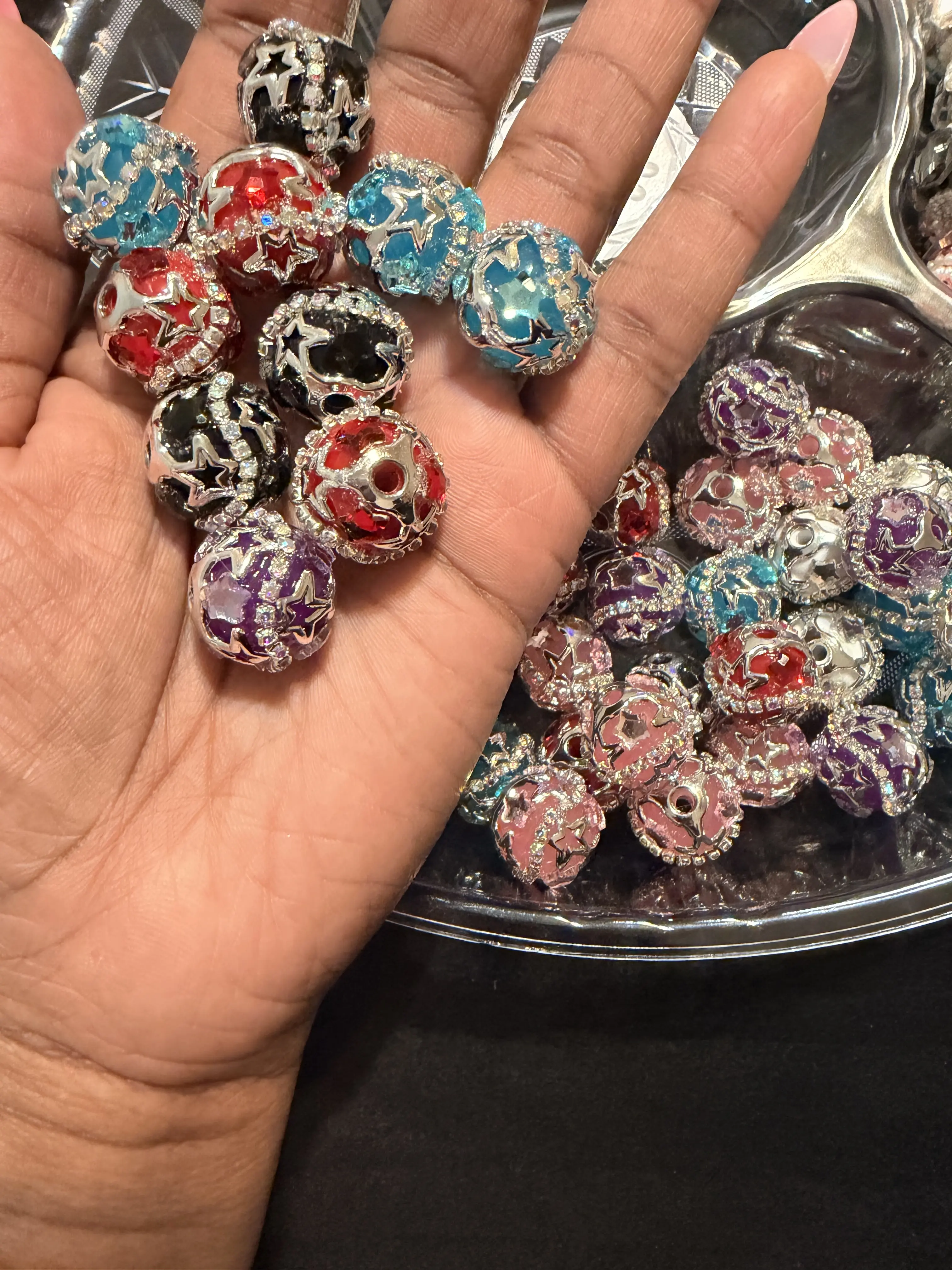 Fancy rhinestone beads Fancy rhinestone beads