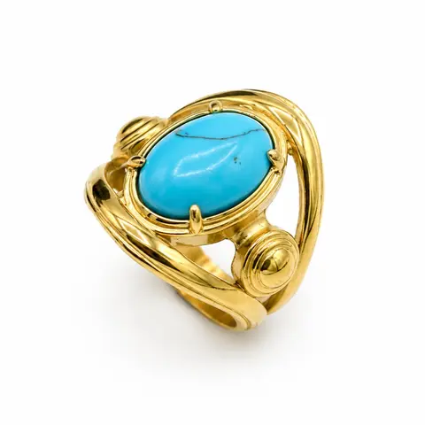 Turquoise Patrick Ring
