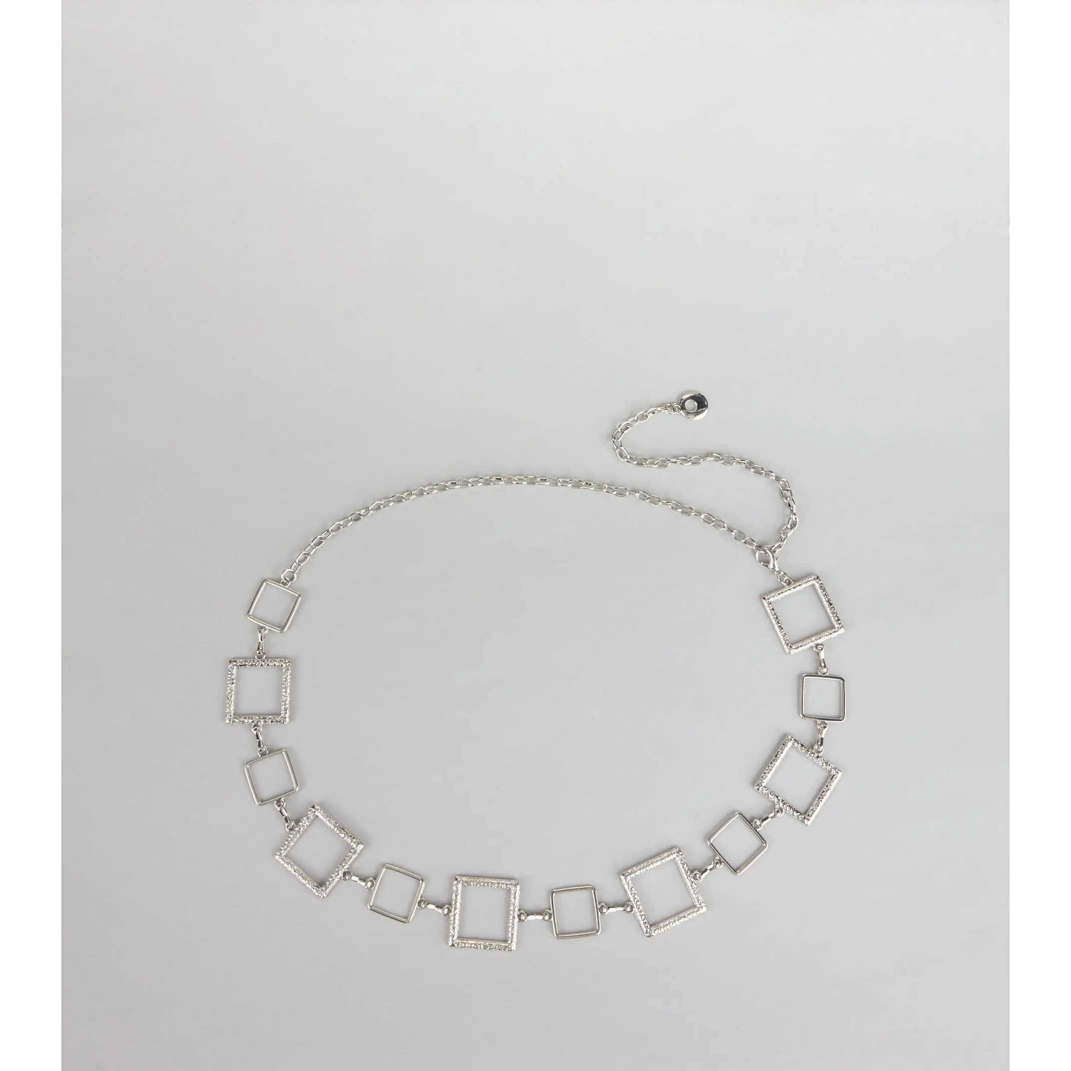 Modern Muse Geometric Chain Belt