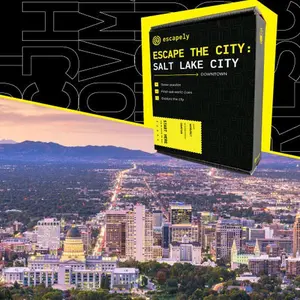Outdoor Escape Room - Downtown Salt Lake City - Find Clues & Solve Puzzles - Escapely