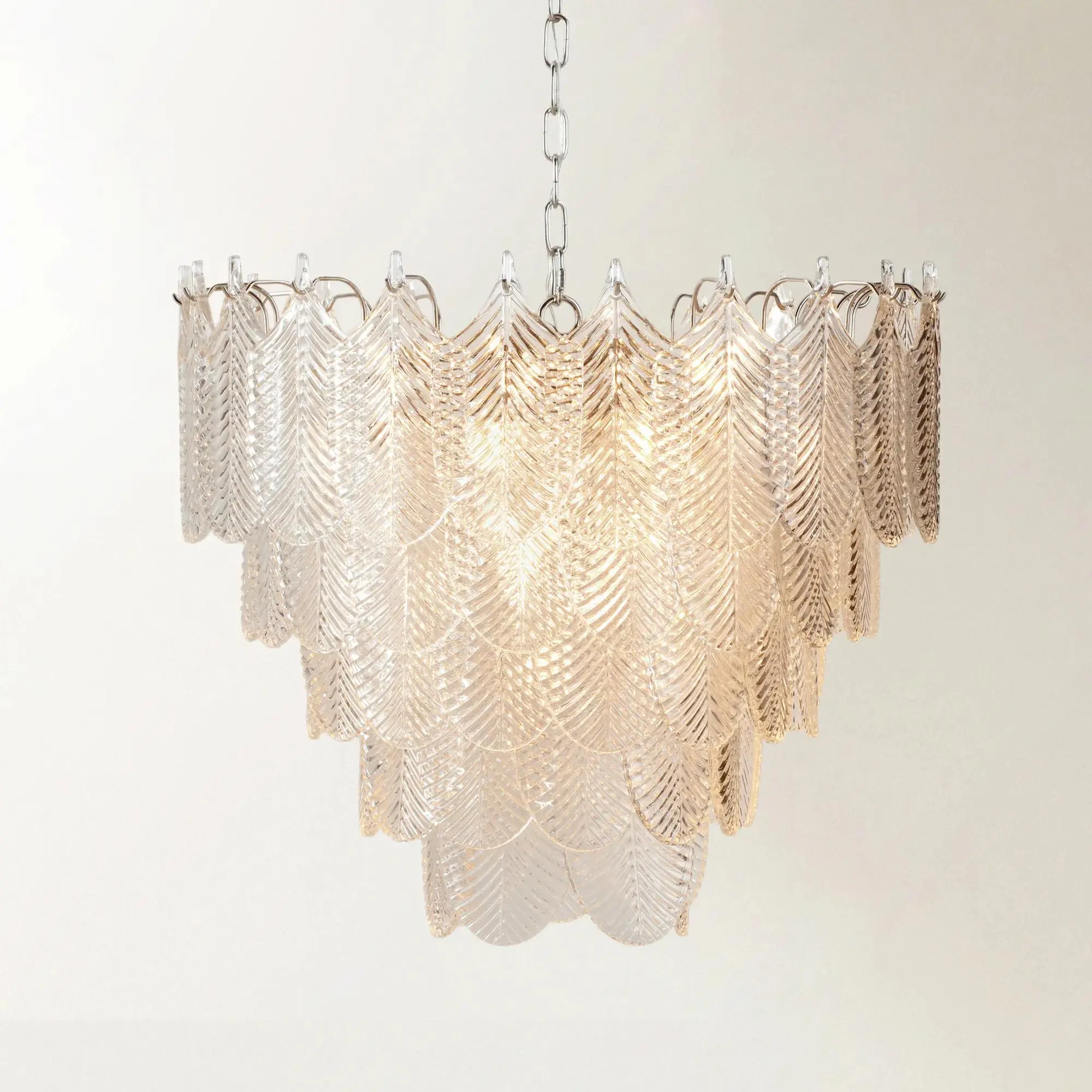 Z Gallerie Audrina Type B LED Chandelier - Contemporary Ceiling Mount Aesthetic Lighting, Adjustable Brightness Dimmable LED Lights, 4.7"x1" Ceiling Plate, Indoor Home Improvement Fixture