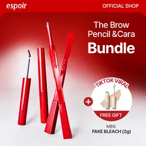 [mothersdaygift][Espoir Official][Bundle] The Brow Balance Pencil & Fixing Cara | Precise Brow Pencil & Long-Lasting Brow Mascara | mothersdaygift summervibe tiktokshopspringglowup