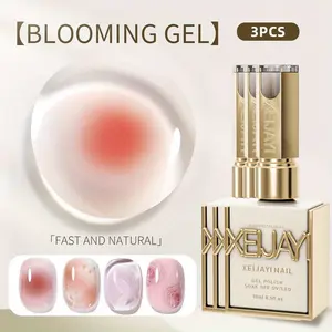 XEIJAYI Photo Frame Bottle Gradient Gel — New Japanese bottle design, fast-drying natural gradient water-dye effect, Japanese blush nail gel, artistic nail salon gel