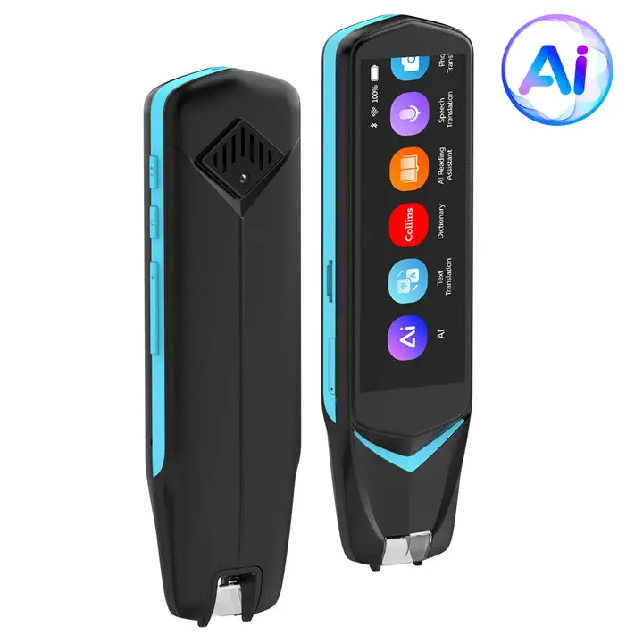 【Back To School】NEWYES Scan Reader Pen 4 Pro - a Multifunctional AI Translator,Reading Pen for Dyslexia ,Text to Speech Device Translator Pen, Photo Translation OCR 16GB Bluetooth Pen Scanner for Students Adults