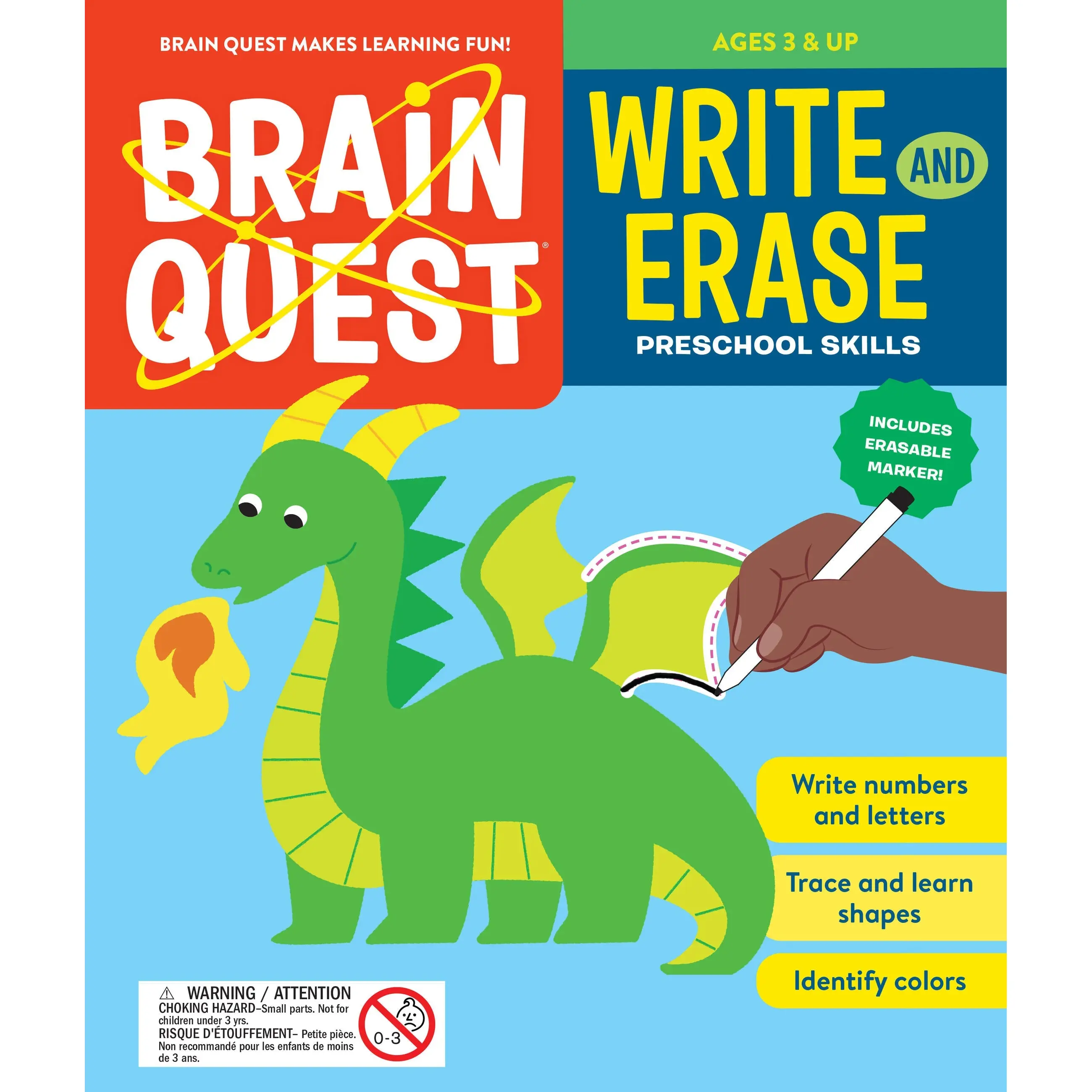 Brain Quest Write and Erase: Preschool Skills
