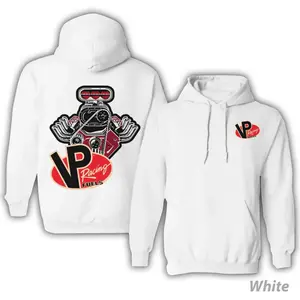 🔥[Graphic Hoodie] VP Racing Fuels V8 Engine Hoodie🏎️ Full Size & Color, Men's Summer Fashion Pullover, Soft & Comfortable, USA-Made Printed Apparel, Car Enthusiast Hoodie, Racing Fan Gear, Muscle Car Graphic Hoodie, Cool Automotive Streetwear