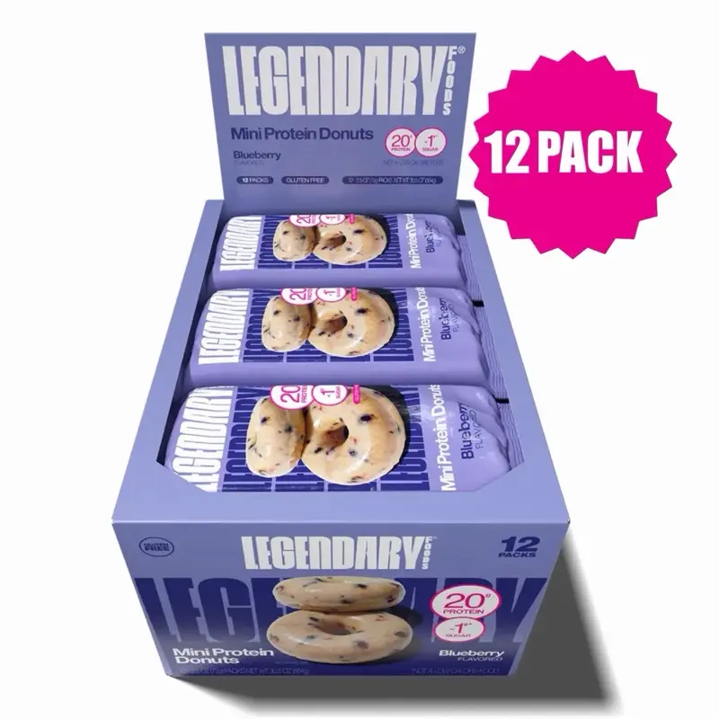 Blueberry Protein Donuts