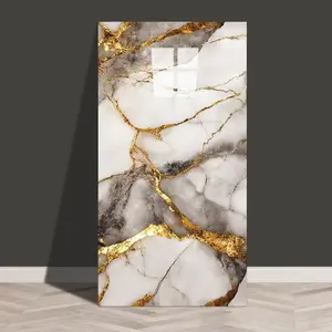 2026 new background wall antique bricks retro blue brick wall stickers tile stickers self-adhesive paper wall decoration wallpaper