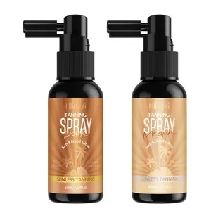 Natural Glow Instant Sun Body Mousse, Self Tanner for Deep Bronze Tan, Sunless Tanning Body Bronzer, Natural Looking Fake Tan