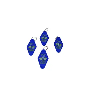 Fallout Vault Tec Customizable Keychain - Stylish Design, Unique Features, Ideal for Personal Use