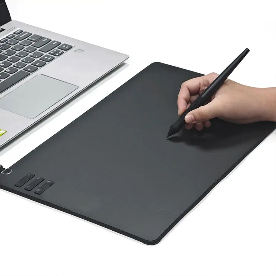 Wacom-Style ABS Resin Digital Writing Tablet with 6.69x4.21in Active Drawing Area, USB-Connected Battery-Free Stylus Device for Windows & macOS (Not Compatible with Mobile Phones)