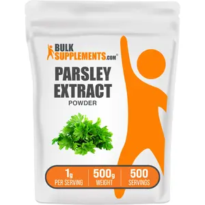 BulkSupplements - Parsley Extract Powder - Bone Health - Digestive Support - 500g - 500mg per Serving