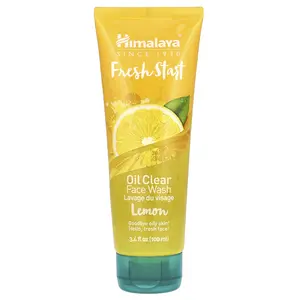 Himalaya Fresh Start, Oil Clear Face Wash, Lemon, 3.4 fl oz (100 ml)