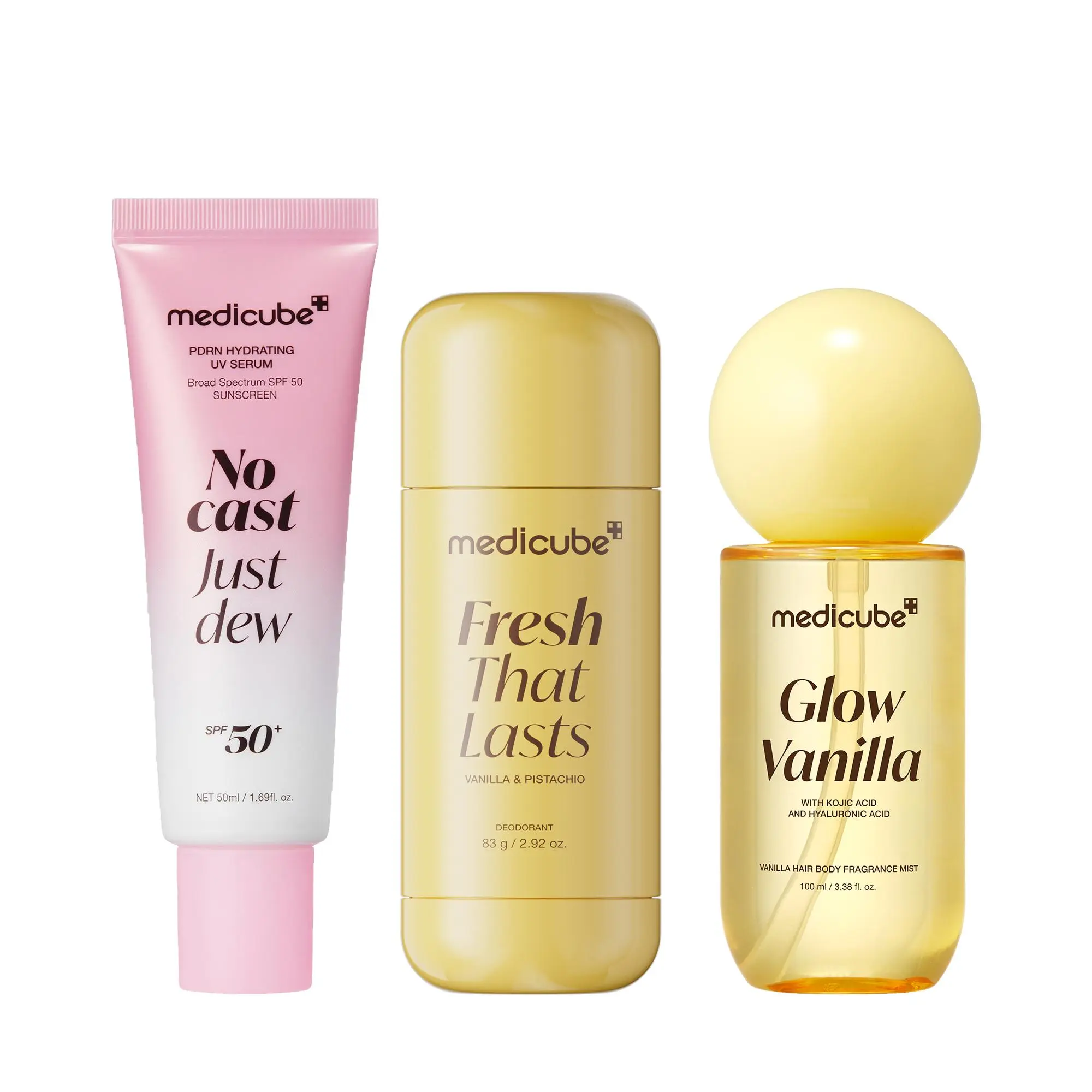 3-Step (UV Serum & Deodorant & Fragrance Mist)