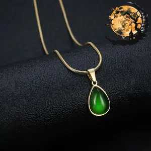 Unisex Elegant Light Luxury Geometric Stainless Steel Chain Pendant Necklace - European-American Fashion, High-End, Suitable for Daily Wear, Banquets, Girlfriend Anniversary Gift,summerwins
