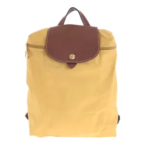Pre-owned Longchamp Nylon Tote Bags Le Pliage Leather Backpack