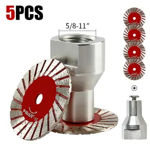 3PCS/5PCS 1.57" Mini Diamond Saw Blades for Granite,Marble, Stone - Angle Grinder Cutting Disc for Carving, Lettering in Masonry & DIY Tool
