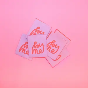 "By Me" Woven Tags (10 Pack)
