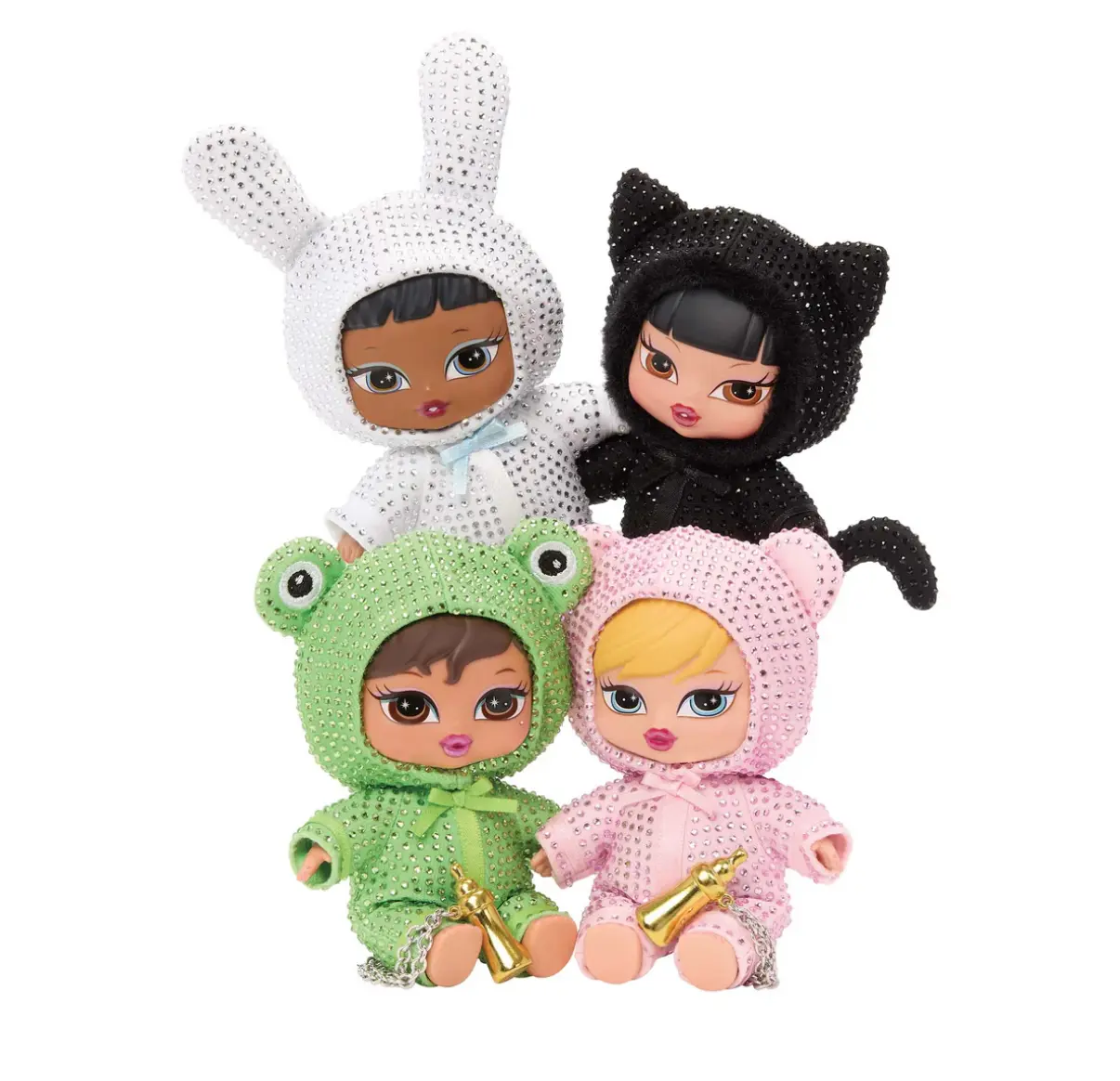 Bratz Babyz Iconz Series Generation 2 Blind Box, Sparkling Rhinestone Fashion Doll, Collectible Toy Gift for Girls