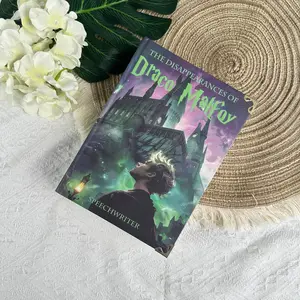 The Disappearances of Draco Malfoy Hardcover Journal Aesthetic Fantasy Books, Dark Academia Fantasy Book, Magic Gothic Diary BookTok Gift
