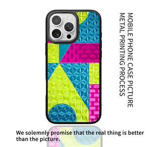 Luxurious gold foil red and blue checkered iPhone case with Glitter Floral Design for iPhone 17 16 15 14 13 Pro Max Elegant Vintage Shiny Aesthetic Phone Shell for Women Girls with Shockproof Protection