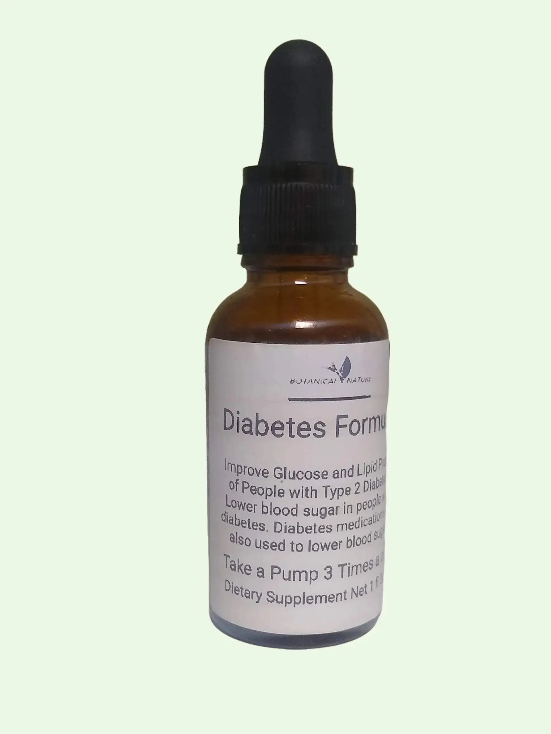 Diabetes Formula  tincture is a liquid extract made from herbs Blood Sugar Supplement Natural Dietary Supplement