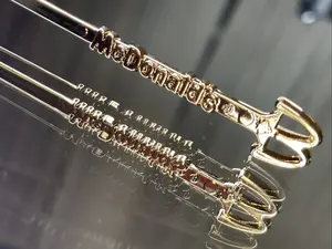 Gold Plated Vintage McDonald’s McSpoon 24 Karat Gold - Original 1970s Coffee Spoon Electroplated in Pure Gold for Coffee Tea Fans
