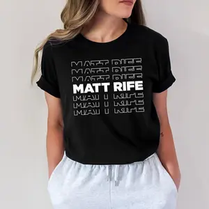 Comfort Colors Matt Rife Shirt, Stacked Matt Rife Shirt, T-Shirt, Rifey, Problemattic Tour Shirt, Rife Life, Offended, Unisex Short Sleeve Tee, Oversize