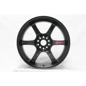 Gram Lights 57DR 19x9.5 +35 5x114.3 Semi Gloss Black Wheel