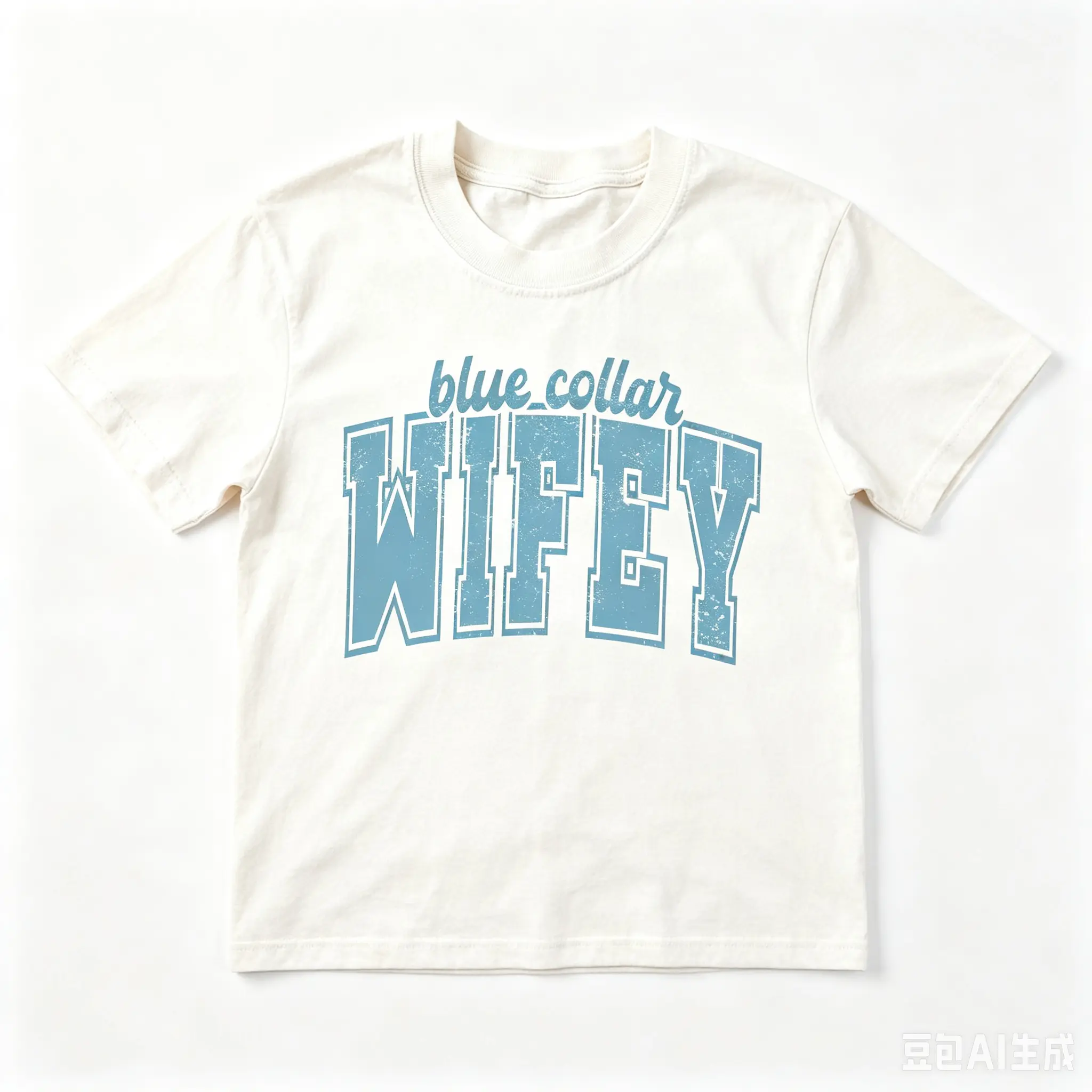 Comfort Colors Blue Colar Wife T-shirt, Blue Colar Wifey T-shirt, Preppy Tee, Trucker Wife, Plumber Wife Construction