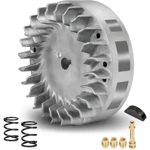 Aluminum Flywheel 10krpm for  212cc 200cc 224cc Non Hemi Ghost 69730 69736 196cc BSP Tilly Engine Coleman Mini  CT200U BT200X CT200U-EX GX160 GX200 6.5HP Minibike Performance Parts