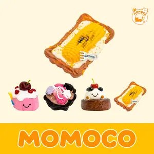 [MoMoCo Squishy Toy] Tart Series Squishy Stress Relief Toy Ultra-soft texture, handmade with safe materials, realistic dessert design. Cute and fun, stress-relieving, perfect for desktop decor, gifting & stress relief!