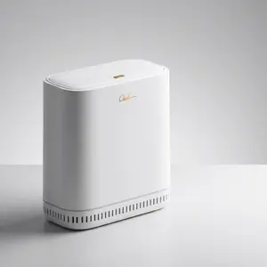 New Kitchen Trash Can, Automatic Compression Design, Suitable for Home Use, Toilet & Living Room Garbage Bin, Press Type Waste Basket