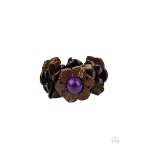 Mediterranean Mangrove - Purple bracelet 563