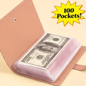 Money Saving Challenge Book – A6 PU Budget Notebook for Cash, Bills & Financial Planning