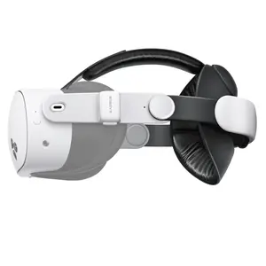 BOBOVR E3 Head Strap for Meta Quest 3/3S, Non-Battery Ultimate Comfort Design with Adjustable Rear Balance System