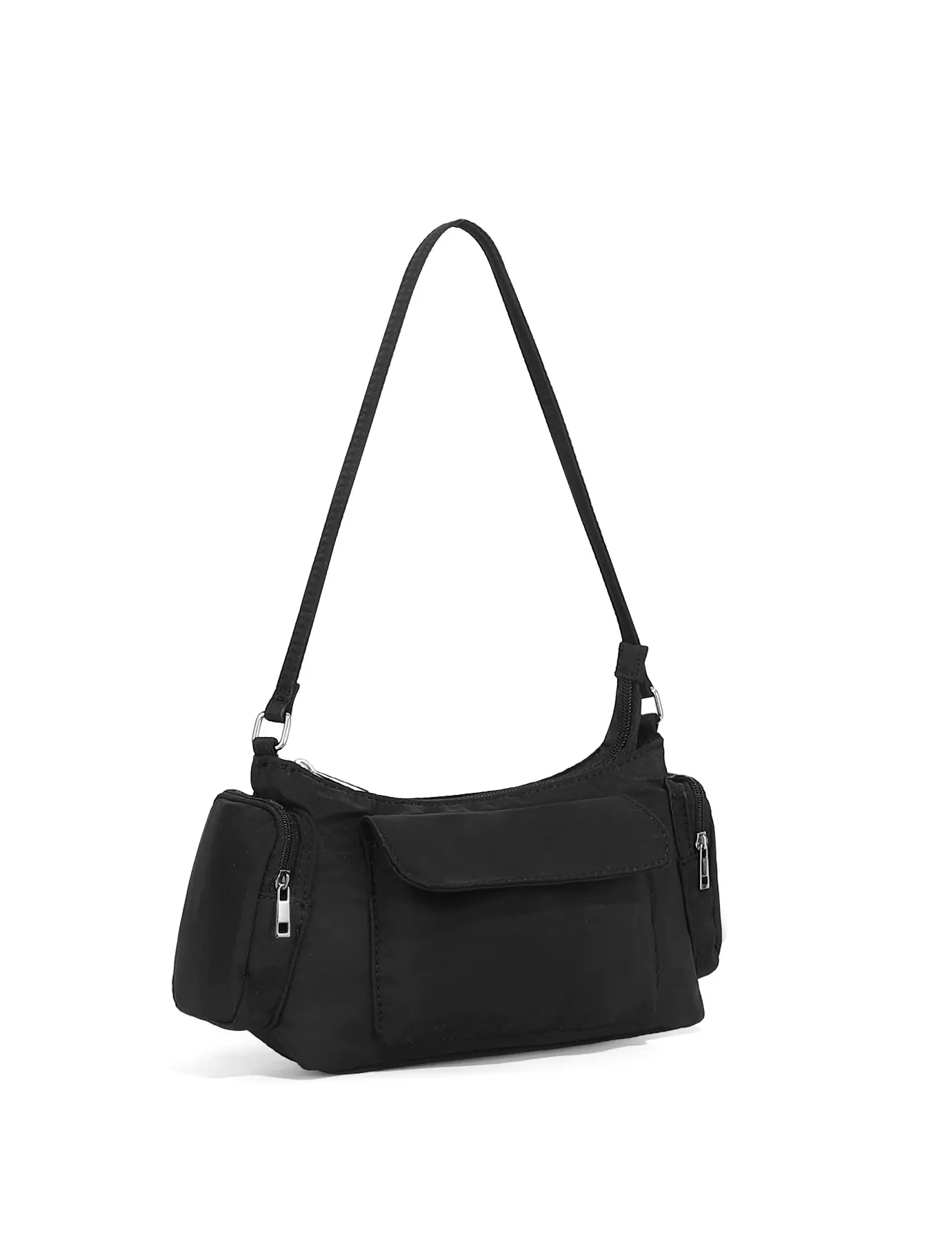 Women's Shoulder Bag, Small Fashionable & Lightweight, Nylon Material, Multi-Pocket, Ideal for Daily Use, Travel, & Work, Crossbody Bags, Casual Fashion Bag