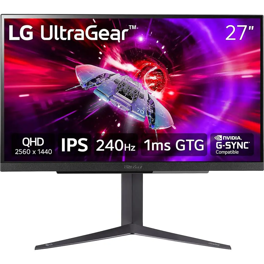 LG 27GR83Q-B  27" UltraGear QHD 1ms 240Hz Gaming Monitor