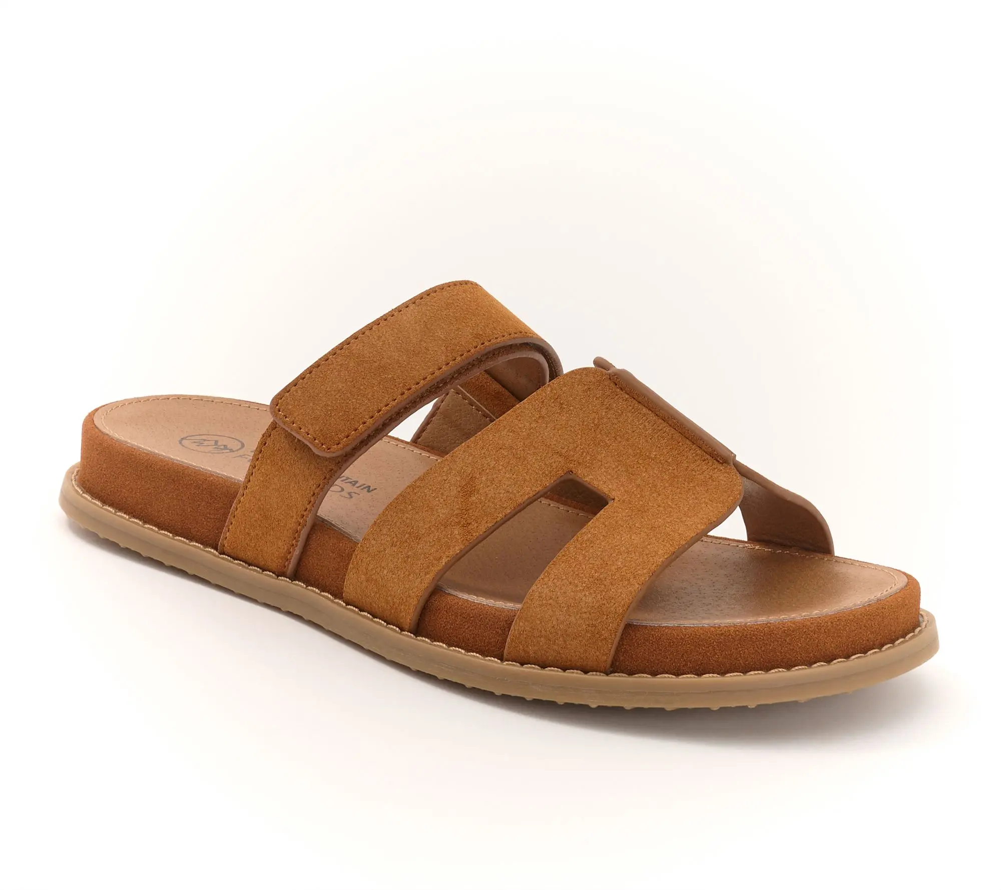 White Mountain Adjustable Slide Sandals - Mazi