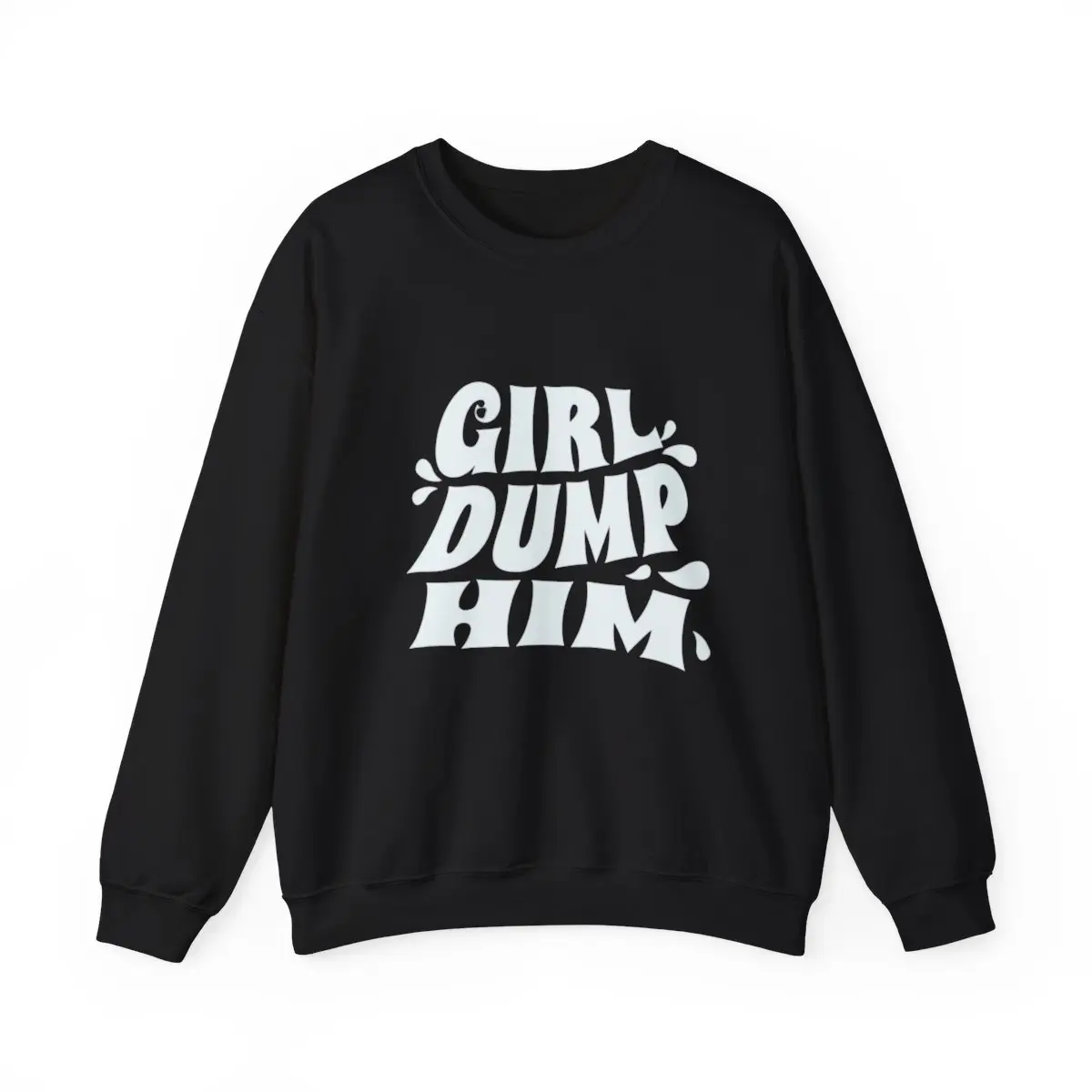 Fashion Causal letters, Girl dump him, Casual fashion, crew neck, cute sweater, Vintage sweater, Daily wear, womens, boss clothings