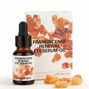 【2026 NEW】Frankincense Eye Oil Radiance Boosting Botanical Elixir for Dark Circles Puffiness and Fine Lines Lightweight Hydrating Under Eye Serum for Daily Glow,0.5 fl oz /15ml
