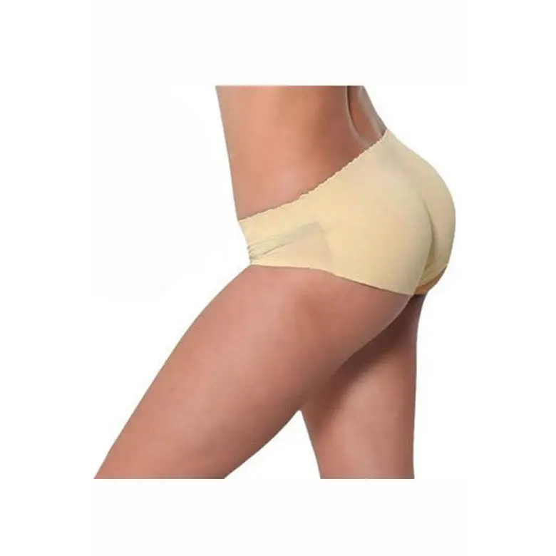 Seamless Beige Padded Panty