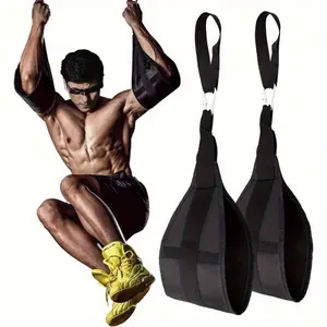 Hanging Ab Straps for Pull Up Bar: Gym Ab Sling Straps for Arm Pull up Workout Support for Training Knee and Leg Raises