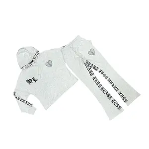 Focus 'Heartless' Stacked Stone Sweatpants (Grey)80559