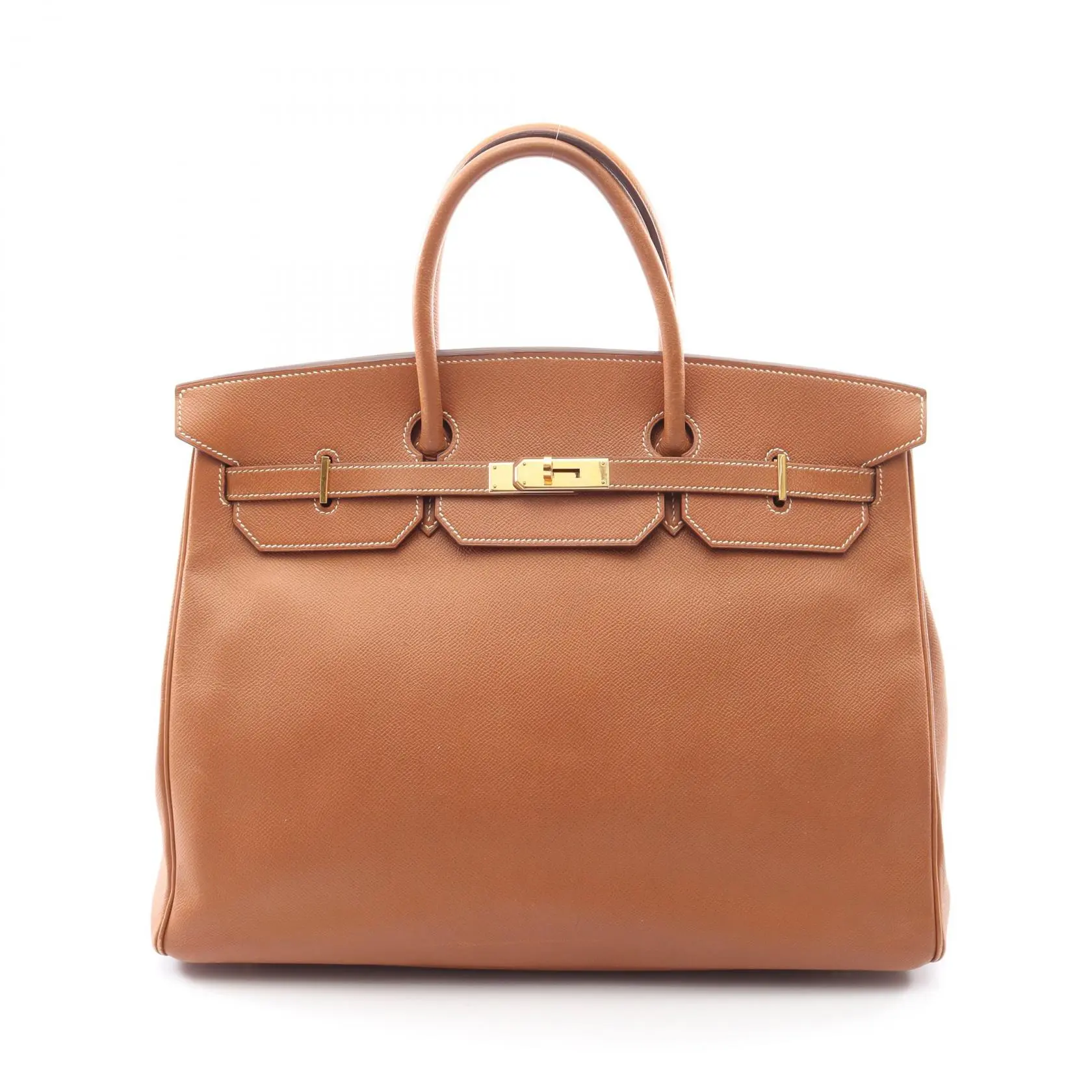 Pre-owned HERMÈS 1 Tote Bags Hermes Birkin40 Cuir Chevre Mysore 2106262101219752648