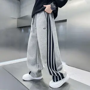 2025 Korean Style Boys' Sport Pants - Big Kids Fall Joggers | Trendy Teen Casual Sweatpants