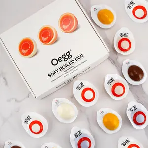 Oegg Instant Marinated Eggs - 15 Pack (600g) / 7Pack 3Flavors to Choose : Original, Salted, Soy Sauce - Ready-to-Eat Protein Snack for Breakfast & On-the-Go