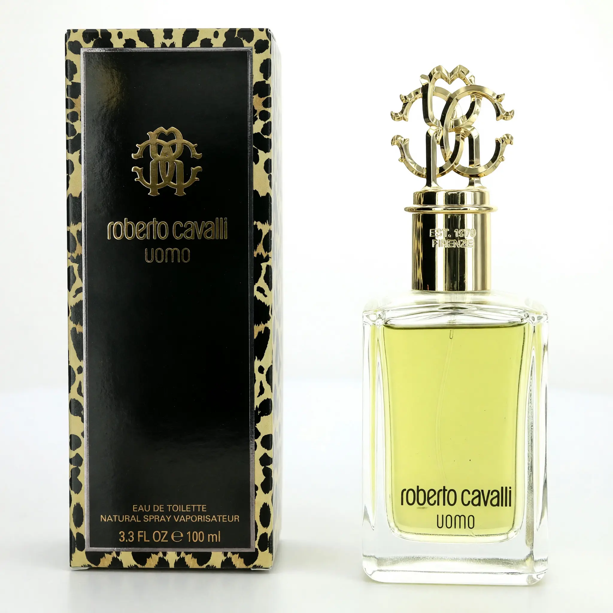 Roberto Cavalli Uomo by Roberto Cavalli, 3.3 oz EDT Spray for Men